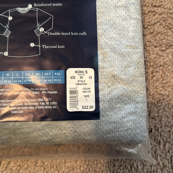 Men’s thermal crew - Picture 5 of 5